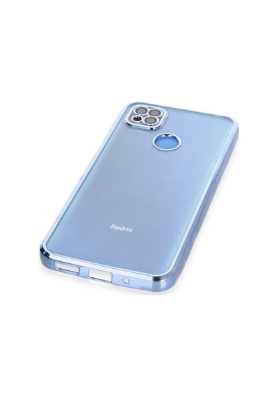 Newface Xiaomi Redmi 9c Kılıf Razer Lensli Silikon - Açık Mavi Açık Mavi