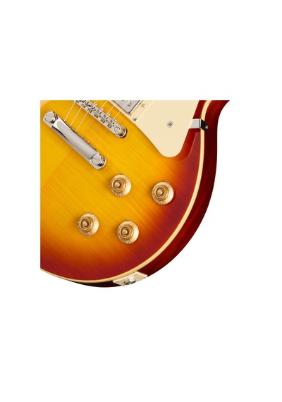 Epiphone Inspired By Gibson Les Paul Standard '50s Figured Elektro Gitar Washed Cherry Sunburst