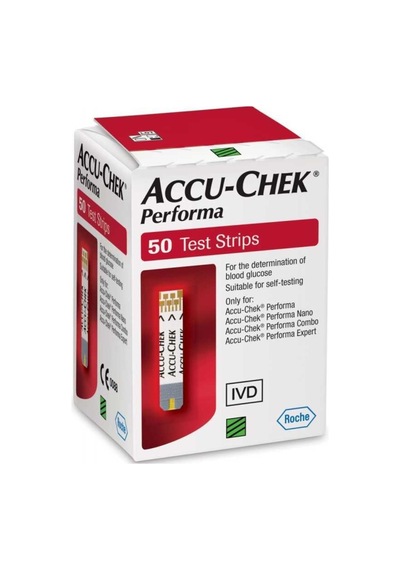 Accu-Chek Performa Nano 50 Ölçüm Çubuğu