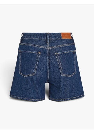 Tommy Hilfiger Dnm Mını Short Hw Ace Kadın Mavi Şort - Ww0ww44385