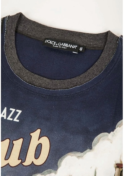 Dolce & Gabbana Dolce&Gabbana Reggello Outlet Palermo City Print T-shirt G8HC7THP Çok Renkli