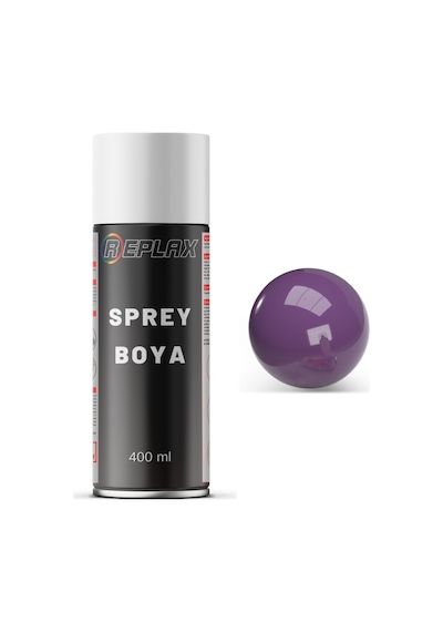 Bisiklet Boyası Mor Sprey Boya 400 Ml.