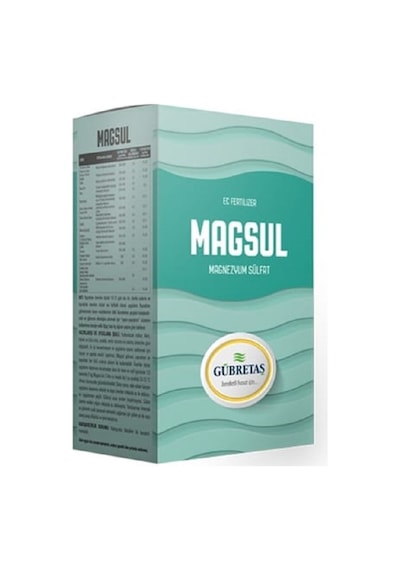 Gübretaş Magsül Plus Granül Gübre 1 Kg Magnezyum Sülfat