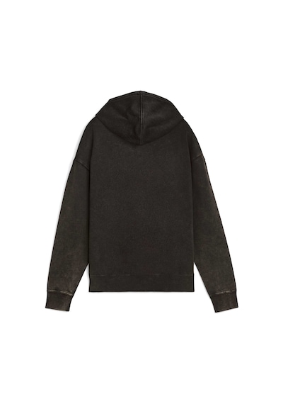 Puma Essentıals Elevated Kadın Geniş Kesim Kapüşonlu Sweatshırt 688103 01 SiYAH