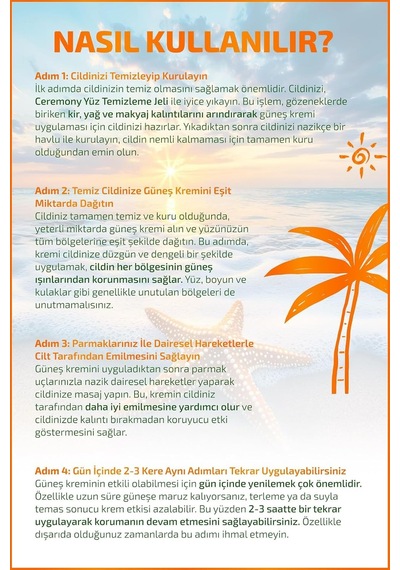 Güneş Kremi 50+spf Yağlı Cilt