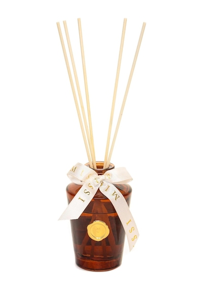 130 Ml Kahverengi Konik Cam Şişe Bambu Çubuklu Oud Oda Kokusu Abundance Prosperity