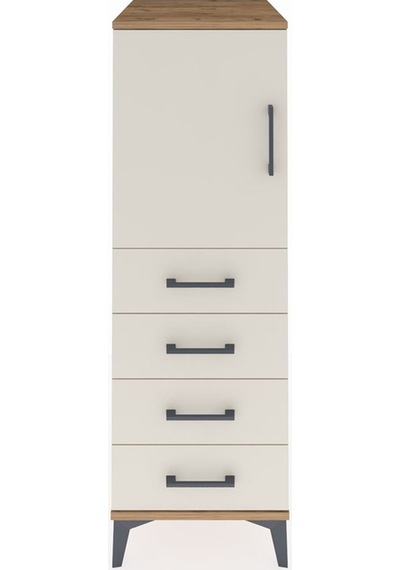 Kronos Dolap 2 Raflı 4 Çekmeceli Tek Kapaklı 44x59x134 Çam-ay... Çam Kronos Dolap 2 Raflı 4 Çekmeceli Tek Kapaklı 44x59x134 Çam-ay... Çam