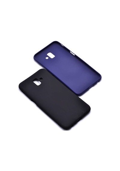 Samsung Uyumlu Galaxy J6 Plus Kılıf Zore Premier Silikon Kapak Kırmızı