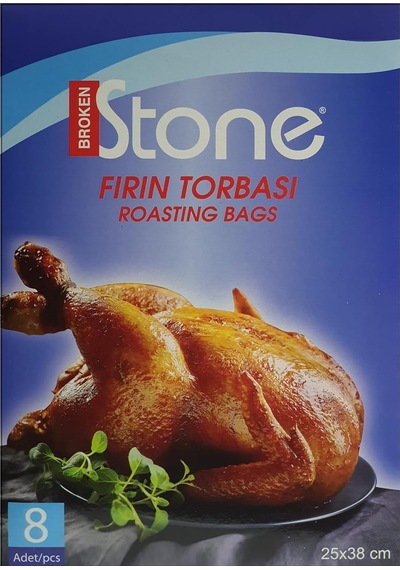 Fırın Torbası Standart Boy 25 X 38 Cm 8 Adet/kutu İçi