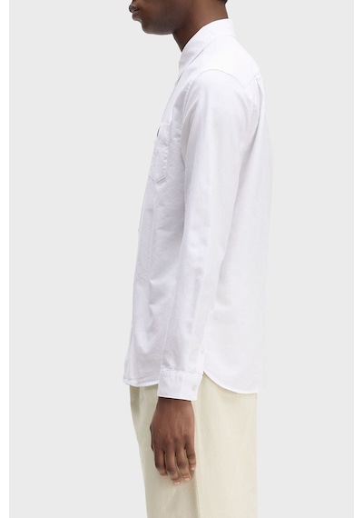 Fred Perry Erkek Gömlek M5516 100 Beyaz Beyaz