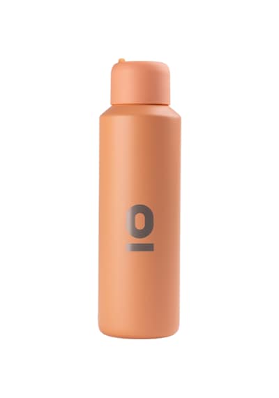 Paslanmaz Çelik Somon Rengi Su Şişesi 600 ml No:82