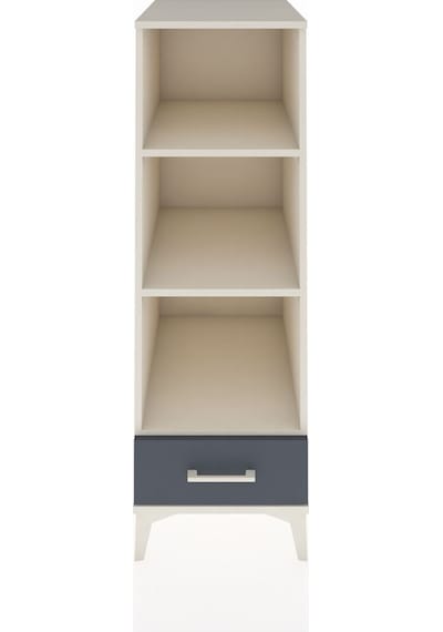 Kronos Dolap 3 Raflı Tek Çekmeceli 44x59x134 Aytaşı-antrasit Aytaşı