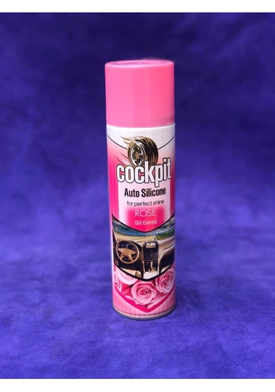 Cockpit Oto Torpido Parlatıcı Sprey 220ml - Parfümlü Silikonlu Göğüslük Parlatıcısı Gül Esintisi