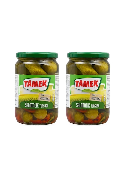 Tamek Salatalık Turşusu 680 Gr Cam X 2 Adet
