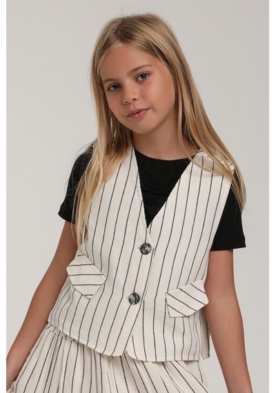 Xo Kids Kız Çocuk Tişört 10-14 Yaş 36006 Beyaz