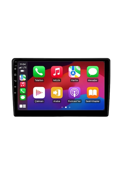 Volkswagen Caddy 2004-2020 Android Multimedya Carplay Android Auto Navigasyon 4gb Ram 64gb 10"