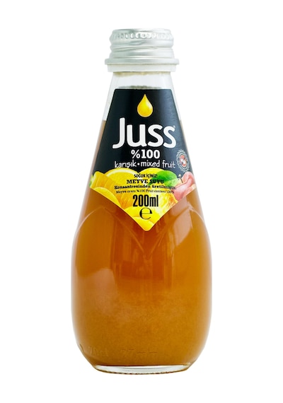 Juss %100 Karışık Meyve Suyu Cam 24 x 200 ML