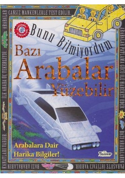 Bazı Arabalar Yüzebilir - Bunu Bilmiyordum - Flowerpot Press - Teleskop Popüler Bilim