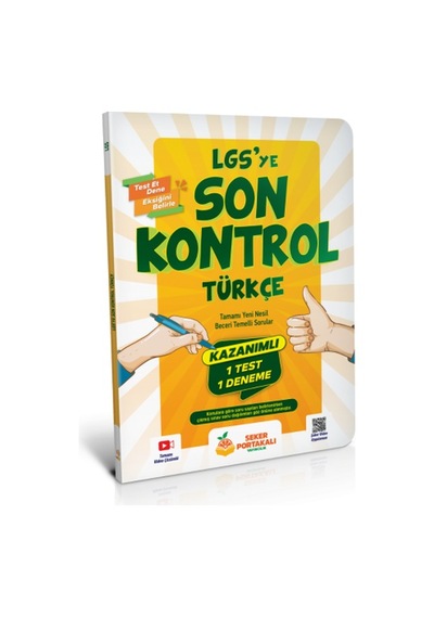 Şeker Portakalı Yayıncılık Lgs'ye Son Kontrol Türkçe