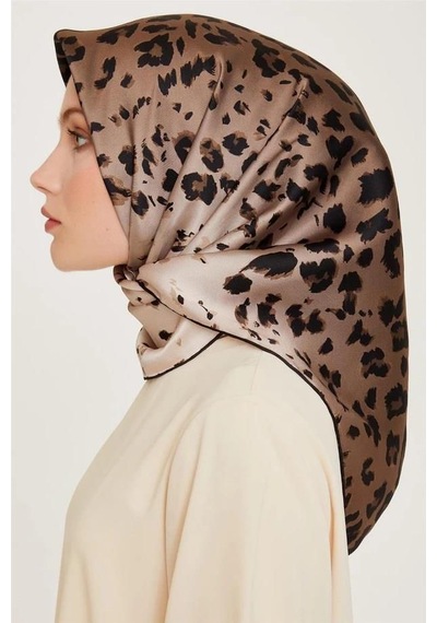 Armine Sura İpek Eşarp 9249-s03 Vizon