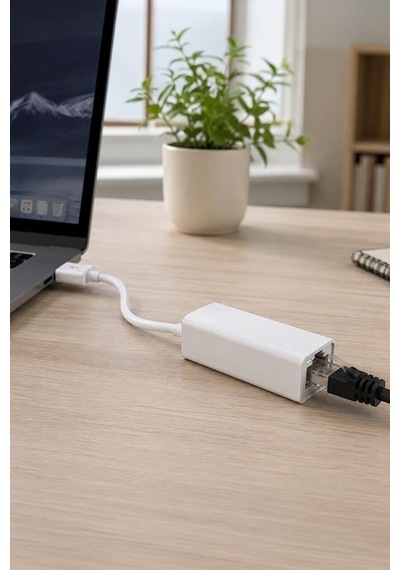 Özel Üretim Tablet Aktarım Çözüm Ethernet Dönüştürücü Usb 2.0 Çevirici Adaptörü Yd75 Beyaz