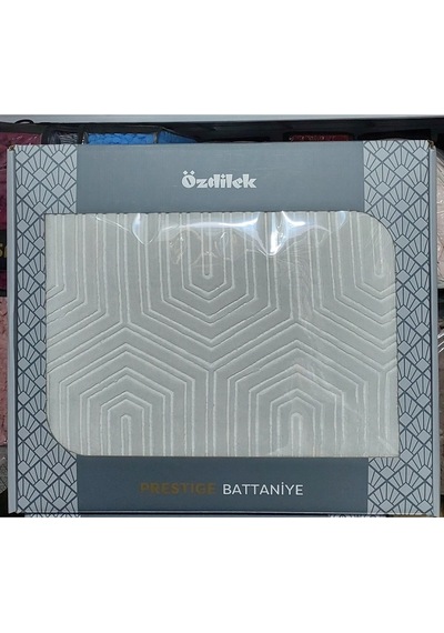 Özdilek Prestige Embos Tek Kişilik Battaniye 155x220 -gri Yeni Gri