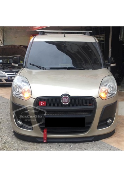Fiat Doblo D3 2010-2015 Uyumlu Üniversal Astra H Lip Esnek Ön Lip 2 Parça Tampon Altı Dil Karlık Ön Ek 00 Şüscaroto Aksesuar