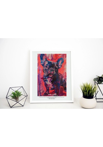 Paw-pow No:27 Art Print