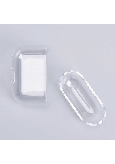 Lexroo Airpods 3. Nesil Kılıf Şeffaf Sert Kristal Airbag 14 Kılıf - Renksiz