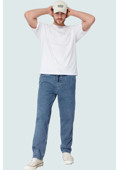 Ersefa Erkek Relaxed Fit Kordonlu Jean Pantolon Fonksiyonel Dayanıklı Ka Açık Mavi Ersefa Erkek Relaxed Fit Kordonlu Jean Pantolon Fonksiyonel Dayanıklı Ka Açık Mavi
