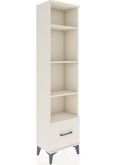 Arges Dolap 4 Raflı Tek Çekmeceli 44x30x182 Aytaşı-aytaşı Aytaşı