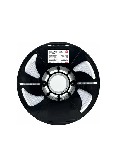 Elas Beyaz Pla Pro Filament 1.75mm 1kg