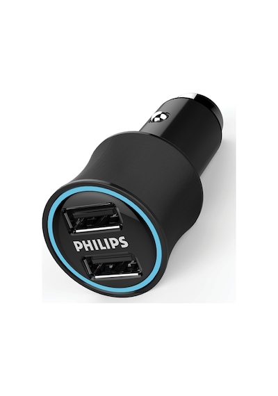 Philips Uyumlu Dlp2553 Siyah Seyahat & Araç Şarjı