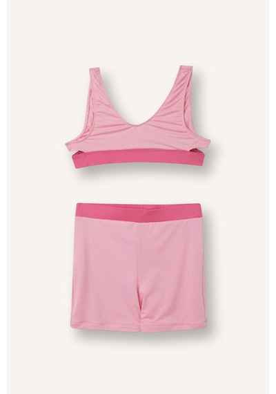 Defacto 2li Pembe Şortlu Bikini Kız Çocuk G6782a826hspn82 Pembe-pn82
