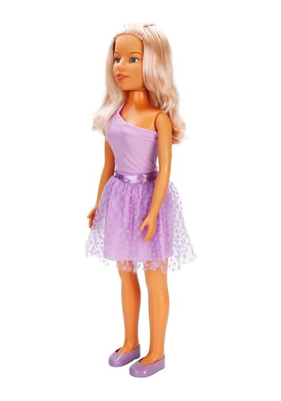 Yürüyüş Arkadaşım Clara Party 80 Cm - Mor Elbiseli