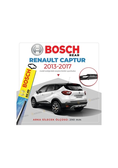 Bosch  Rear Renault Captur 2013 - 2017 Arka Silecek - H840