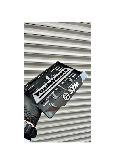 Sym Uyumlu Motor Plakalık - 857304178