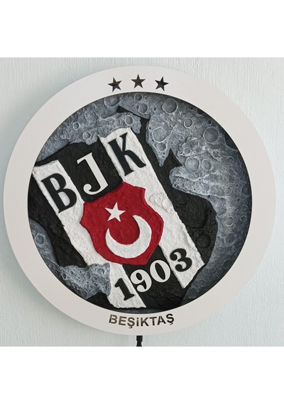 El Yapımı Benzersiz Dekoratif Led Aydınlatmalı Tablo