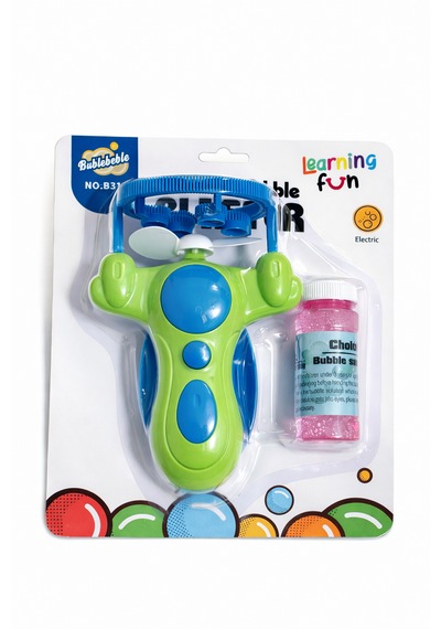 Elektrikli Baloncuk Makinesi Işıklı Otomatik Bubble Gun 001