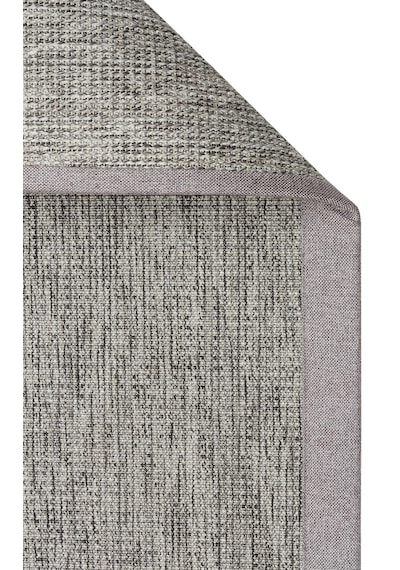 Eko Halı Ventura Vnt 2705 Grey Bordür Grey Sisal Görünümlü İç Ve Dış Mekan Uyumlu Hav Vermeyen Moder