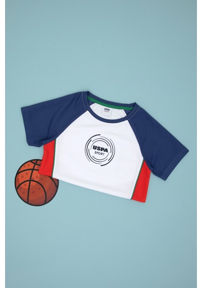U.S. Polo Assn. Erkek Çocuk Lacivert Bisiklet Yaka Tişört 50299582-VR213 U.S. Polo Assn. Erkek Çocuk Lacivert Bisiklet Yaka Tişört 50299582-VR213