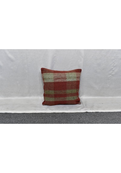 Zehra Abla Halı Yeni El Dokuma Dekoratif Kilim Kırlent Yastık Kılıfı 6094