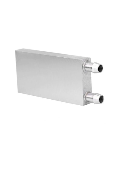 Alüminyum Su Sıvı Isıtma Cpu Soğutma Bloğu 40X80 MM