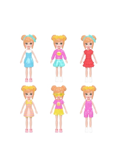 Polly Pocket Büyük Boy Anahtarlık Seti Çeşitli Jkr54