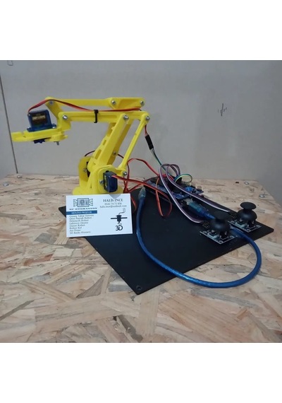 ARDUİNO ROBOT KOL PROJESİ HAZIR DEVRE