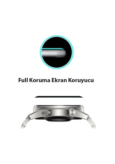 Huawei Watch 3 Pro 3d Full Kaplama Ekran Koruyucu Pet+pmma- 5775 Mh-hs5169-9795
