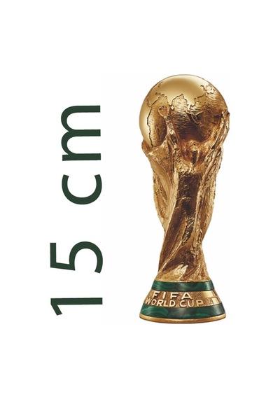 3d Fifa Worldcup Fifa Dünya Kupası Altın Mini Boy 15 Cm Açık Altın