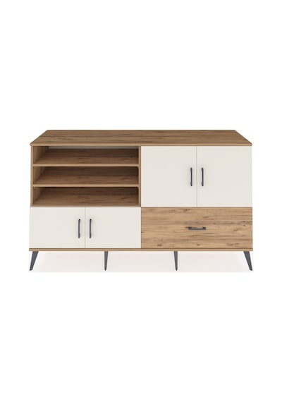 Hyperion Konsol 5 Raflı Tek Çekmeceli 4 Kapaklı 176x44x99 Çam-ayt Çam-aytaşı/çam Hyperion Konsol 5 Raflı Tek Çekmeceli 4 Kapaklı 176x44x99 Çam-ayt Çam-aytaşı/çam