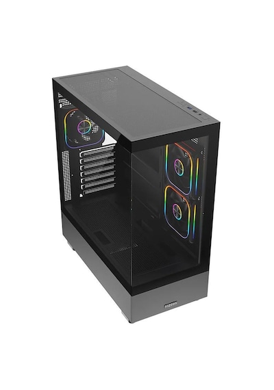 Fazeon F2 750w 80+ Bronze Argb 3x120mm Fanlı Atx Siyah Gamıng Kasa - 750 Watt