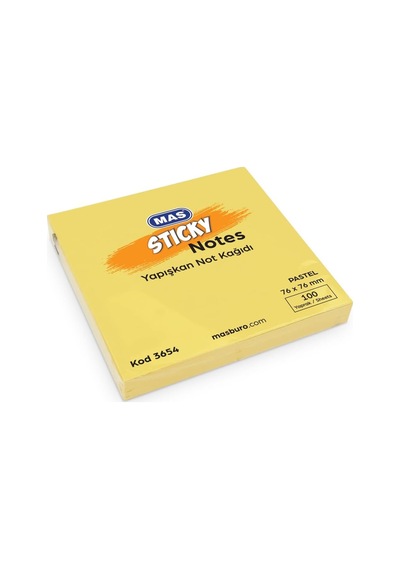 Mas 130000365400 Yapışkanlı Not Kağıdı